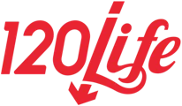 120/Life logo