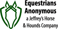 Equestrians Anonymous at Jeffrey's Horse and Hounds logo